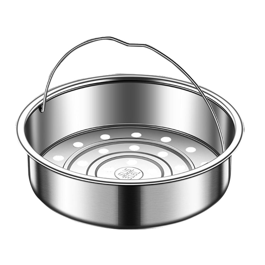 316 Stainless Steel Steaming Basket Steamers Insert for Cooking Vegetables Meats Multifunctional Steam Pots Rack
