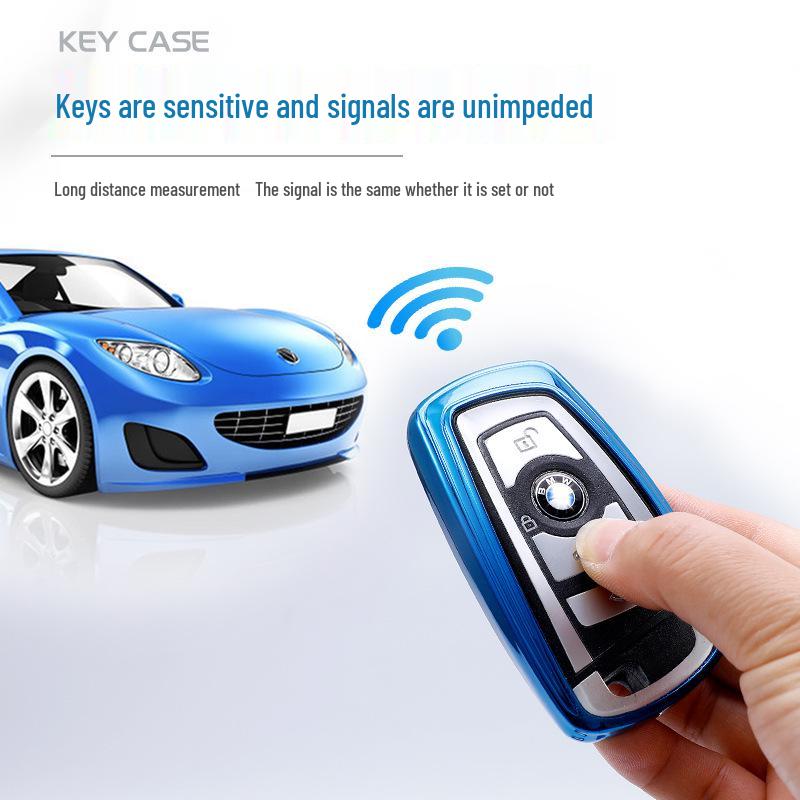 BMW Key Case: TPU Protective Shell for 3, 4, 5 Series/525Li/320/X1/X6 Keys