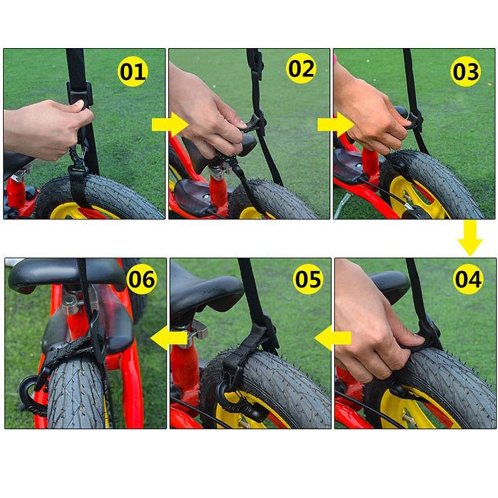 Black Heavy Duty Scooter Shoulder Carry Strap Balance Scooters Carrying Belt