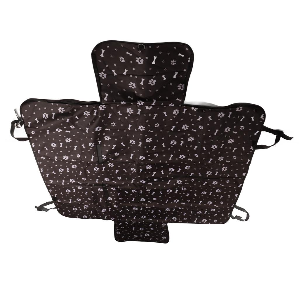 Pet Backseat Cover Waterproof Scratch Resistant Soft Dog Car Hammock for Trucks Vehicles