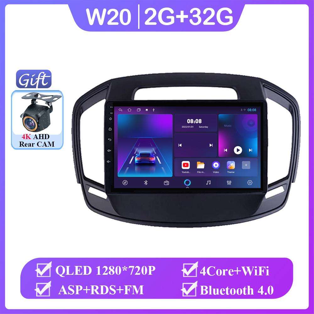 

Android 14 автомобильное радио для Buick Regal 2013-2017 Opel Insignia Auto Carplay GPS навигация мультимедиа видеоплеер стерео без 2din