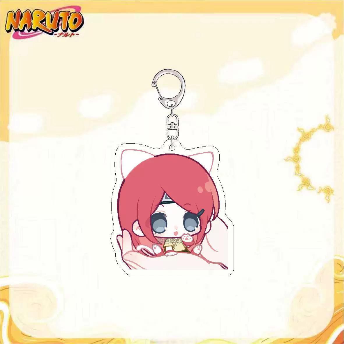 

Аксессуары для акриловых брелоков Аниме Наруто Брелок для ключей с рисунком из мультфильма Узумаки Наруто 8