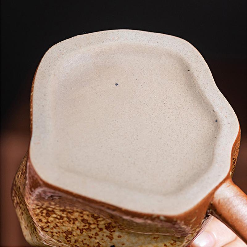 1 Stück Keramik Wiederverwendbarer Kaffeebecher Kreativer Becher Tasse Hitzebeständig Handwerk Hochtemperatur Beständigkeit Geschenk Fruchtsaft Haushaltswaren