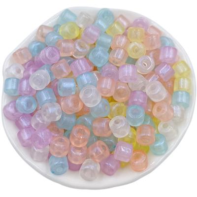 Lose Perlen Anhänger 10 Stück Fluoreszierend für Halskettenherstellung DIY Schmuckmaterial Herzen/Schmetterlinge/Zylinder Ohrringe