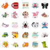 50 Stickers Cartoon Mixed and Match Personalized New Products Cute Style Independent DIY Decoration Stickers Repeatedly Paste Waterproof