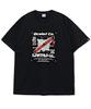 Osillos C66 Halloween Rose Oversized Short Sleeve Tee_Black