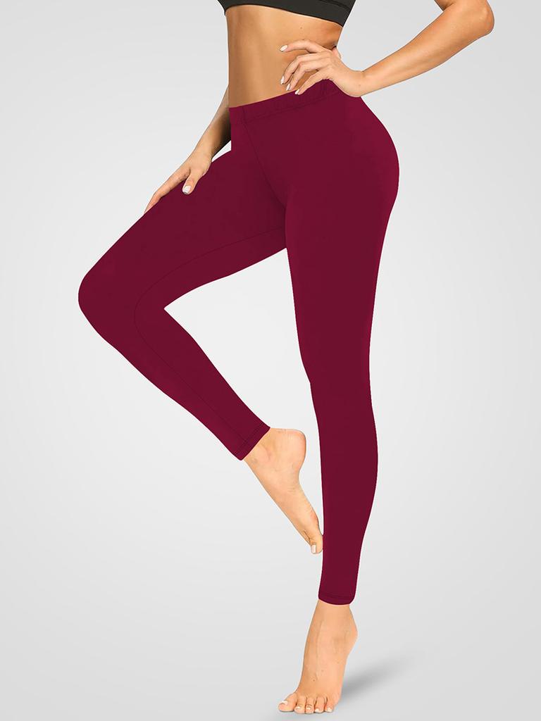 Yoga Pants for Women Fitness Milk Silk Butt-lifting Waist-cinching Sports Leggings 9-inch Leggings