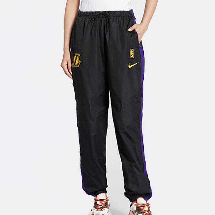 Nike NBA Los Angeles Lakers Sports Pants Women Bottoms Black CI1736-010