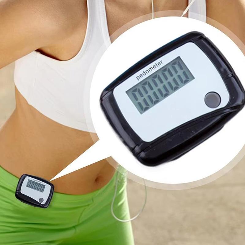 1 db Egészséges Sport Lépésszámláló LCD Lépésszámláló Lépés Kalória Számoló Járási Távolság Sport Lépésszámláló Véletlenszerű Szín