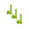 1pcs Multifunctional Wall Mounted Hair Accessory Organizer - No Punching Hair Ring Holder Hat and Scarf Hanging Rack Hook