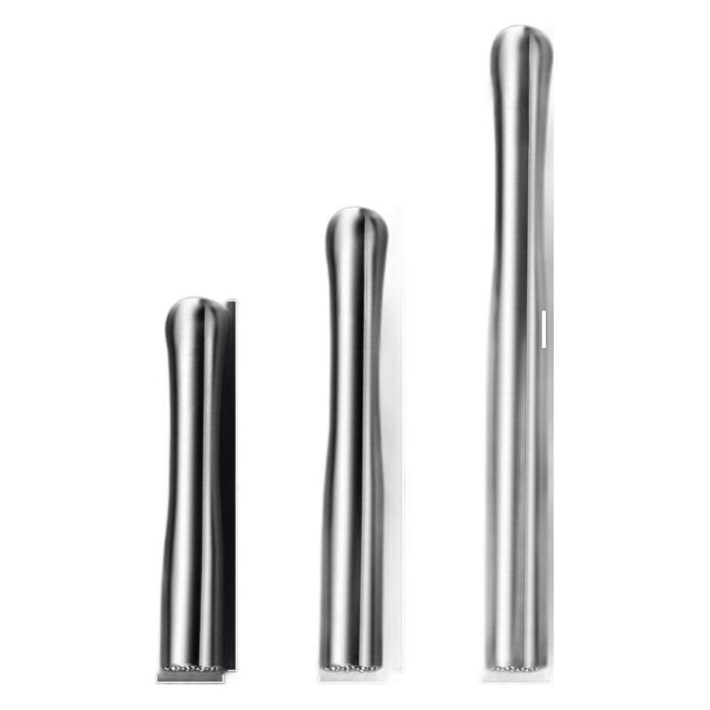 1 Stück Edelstahl Zerdrücktes Eis am Stiel Runder Kopf Zitrone Frucht Entsafter Bar Barkeeping Püriert Küche Weinglas