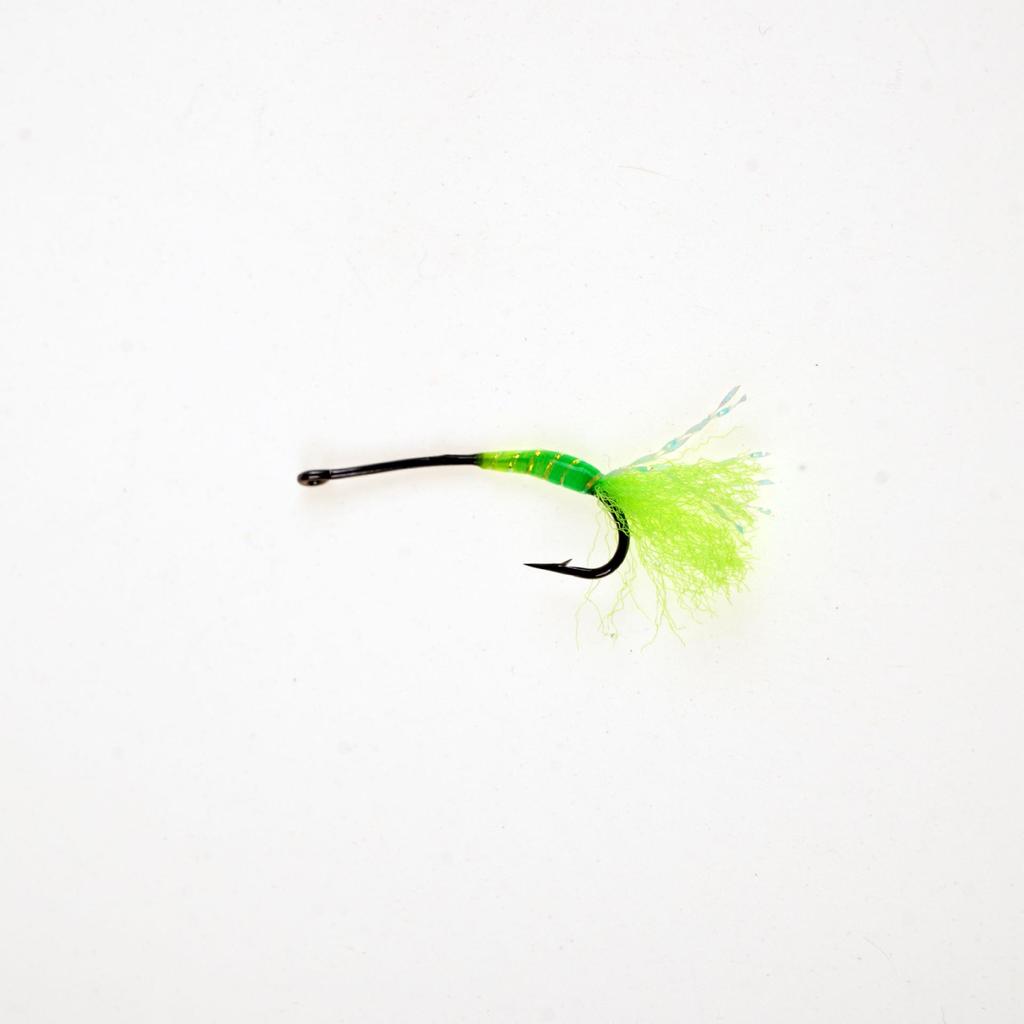 Luminous Fluorescent Fishing Hooks: Colorful Ice, Sea, Fly Fishing Rigs with Long Handles and Barbs for Bass