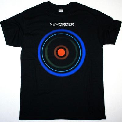 New Order Blue Monday Schwarzes T-Shirt
