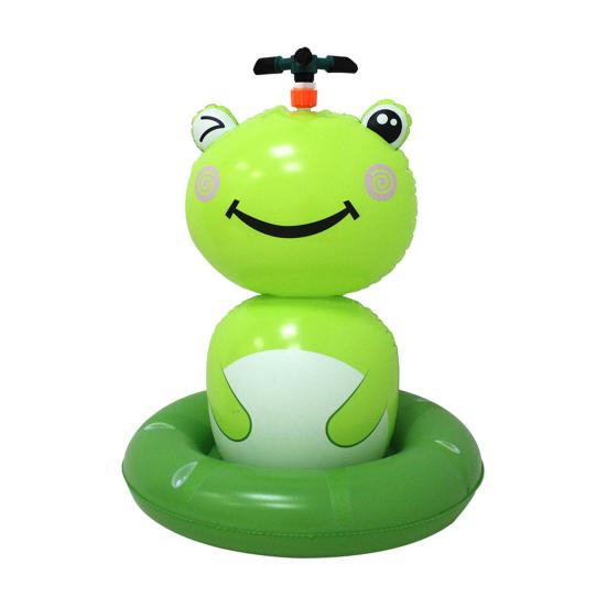 Water Sprinkler for Kids Inflatable Frog Sprinkler Family Gathering Water Game Summer Kids Water Play Toy