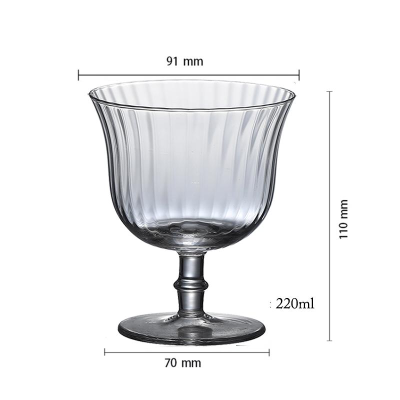 1PCS Cocktail Glass Martini Glasses