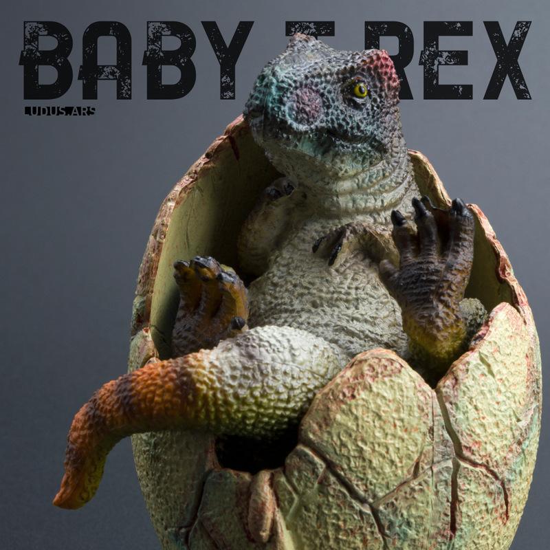 Eggshell Detachable Dinosaur Egg Toy Cute T-Rex Hatchling Jurassic Dinosaur Model Collectible Figurine Gift For Dinosaur Lovers