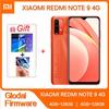 Global Rom Original Xiaomi Redmi Note 9T 6GB 128GB 6000mAh Battery Snapdragon 662 Octa Core 48MP Camera Unlocked 4G Smartphone