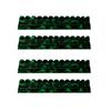 1/4Pcs Mahjong Rack with Detachable Magnetic Pusher Scalloped Acrylic Mah Jongg Tile Holder