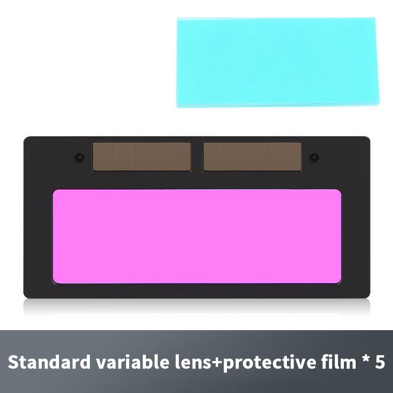 Solar Auto-Abdunkelnde Schweißlinse Schweißbrille Solarbetriebene Schweißhelm-Schutzbrille Schweißhelm Maske Zubehör