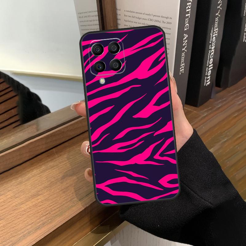 Zebra-Streifen-Druckabdeckung für Samsung Galaxy M23 M33 M53 M13 M51 M11 M31s M30s M12 M32 M52 M20 M14 M34 M54 Fall