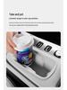 Xiaomi SU7 Silicone Non-slip Shock-absorbing Rear Cup Holder Base for 24 Cars