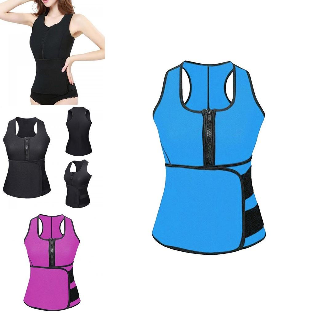 Timeless Women Waist Trainer Vest With Premium Quality Adjustable Sweat Belt Body Shaper For Gym Sessions