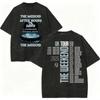 2026 Summer Hot Sale Vintage Washed Rapper The Weeknd Graphic T Shirts After Hours Til Dawn Tour T-shirt Men Women Vintage Streetwear Oversized Tshirt