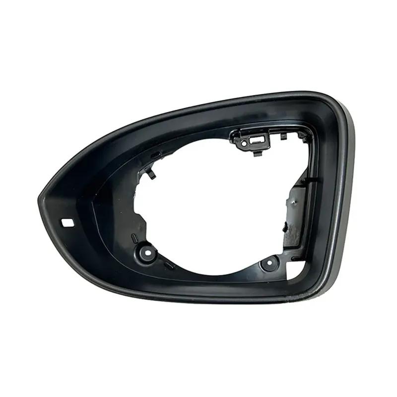 For VW Golf 8 MK8    Car Rearview Mirror Rain Eyebrow Protector Cover Rainproof Frame ABS Mirror Replacement Part