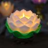 Flickering LED Lotus Candles Flameless Night Light Home Decor Lotus Flower Light  Xmas Birthday