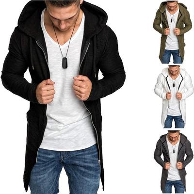 Giacca Cardigan da Uomo con Cappuccio e Zip