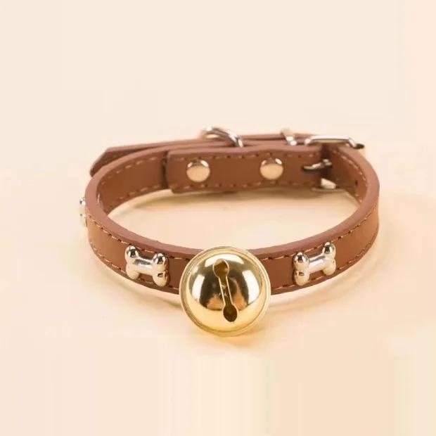 Pet Bell Collar: Adjustable Neckband for Dogs and Cats