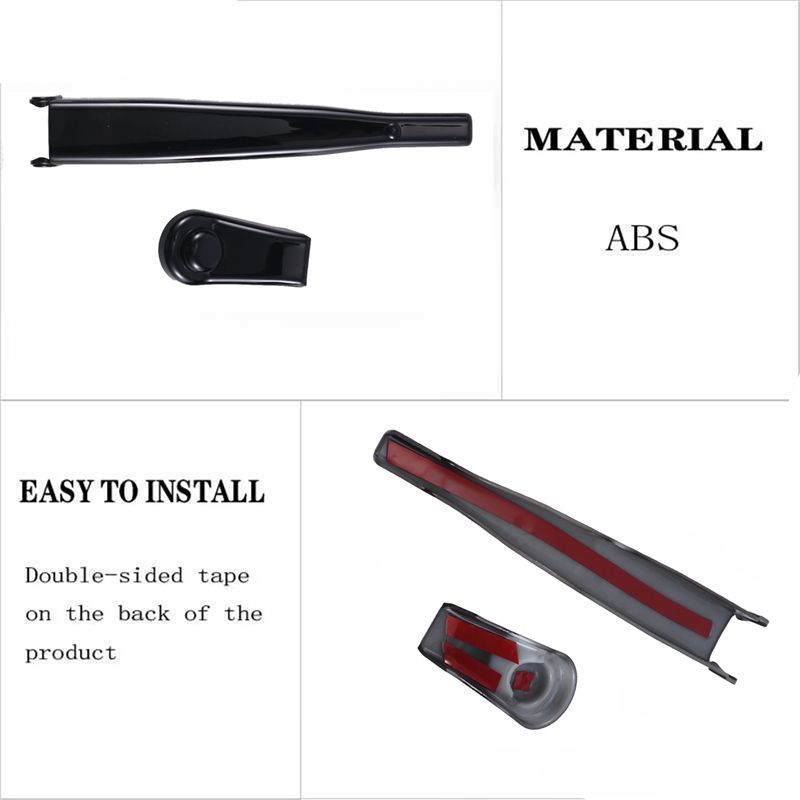 Black Car Front Window Windshield Wiper Trim Cover For Jimny JB74 JB64