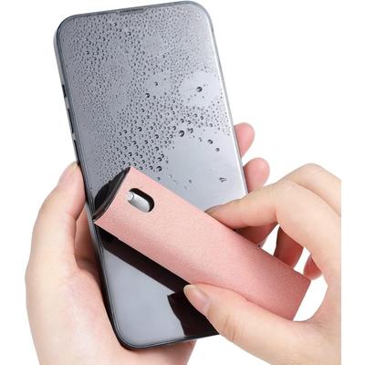 1pcs Screen Cleaner, Touch Screen Mist Cleaner, Cell Phone, Laptop and Tablet Screen, 2-in-1 Spray and Microfiber Cloth