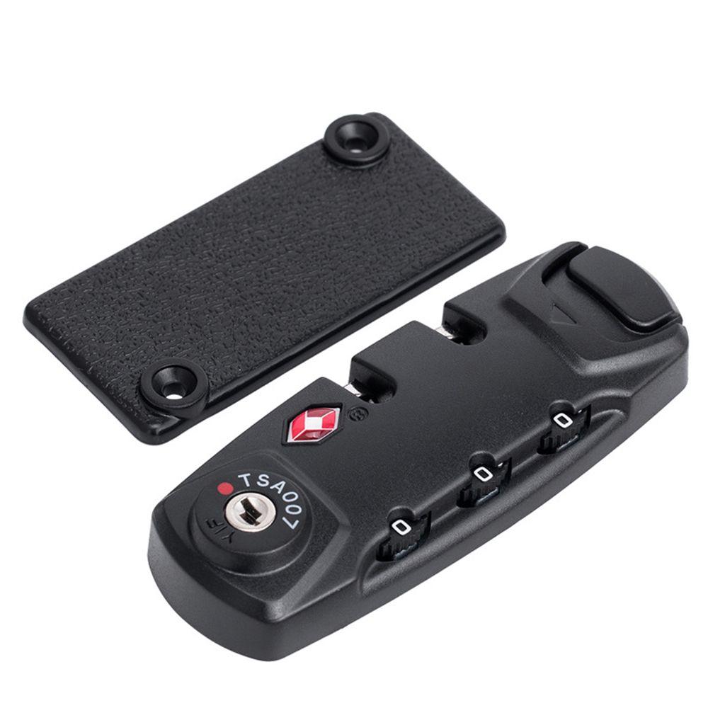 Code Lock Duffle Bag Padlock Locker Suitcase Luggage Coded Lock Travel Bag Lock Wire Security Lock TSA 3 Digit Password Lock