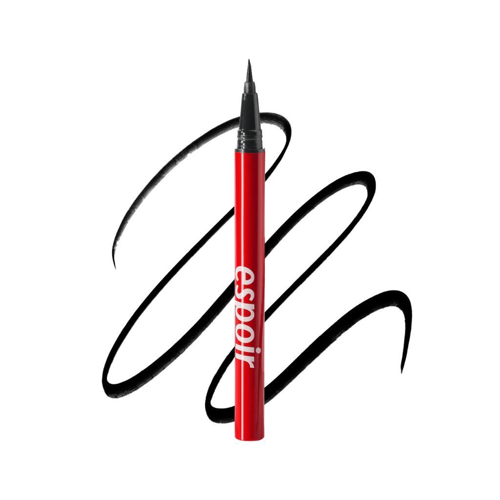 Espoir Nomudging Brush Liner #01 Intense Black 1 g - eyeliner w pisaku czarny