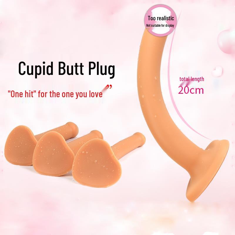 Silicone Glans Dildo: Realistic Insertable Toy for Women's Pleasure