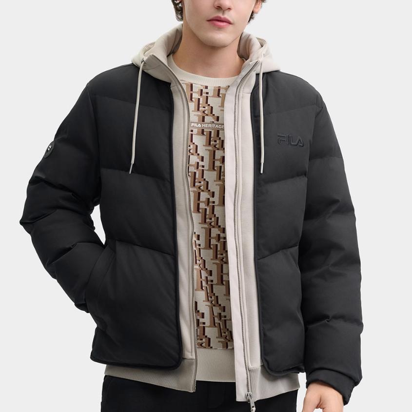 Fila Down Jacket Men's Jet Black