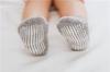 Set of 6 pairs of children's socks, non-slip feet, cotton, size M, 12-36 months