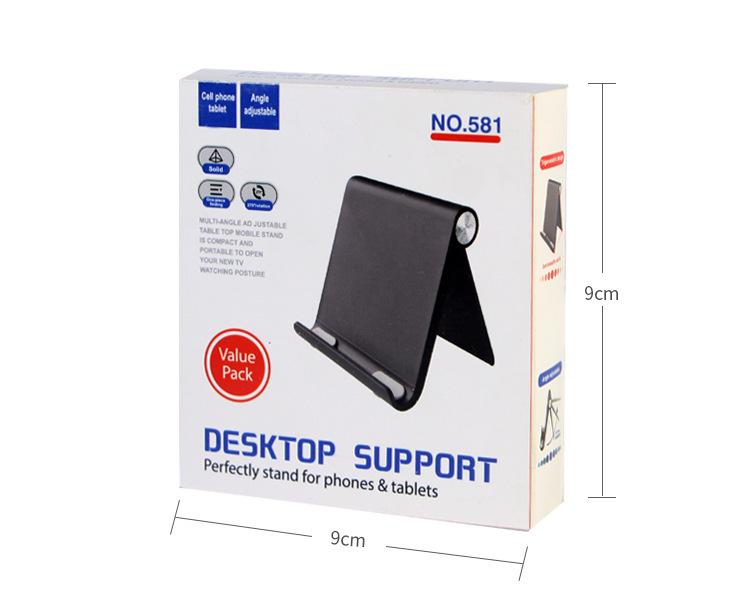 Creative Universal Folding Stand for Phone and Tablet - Multifunctional and Logo-Friendly