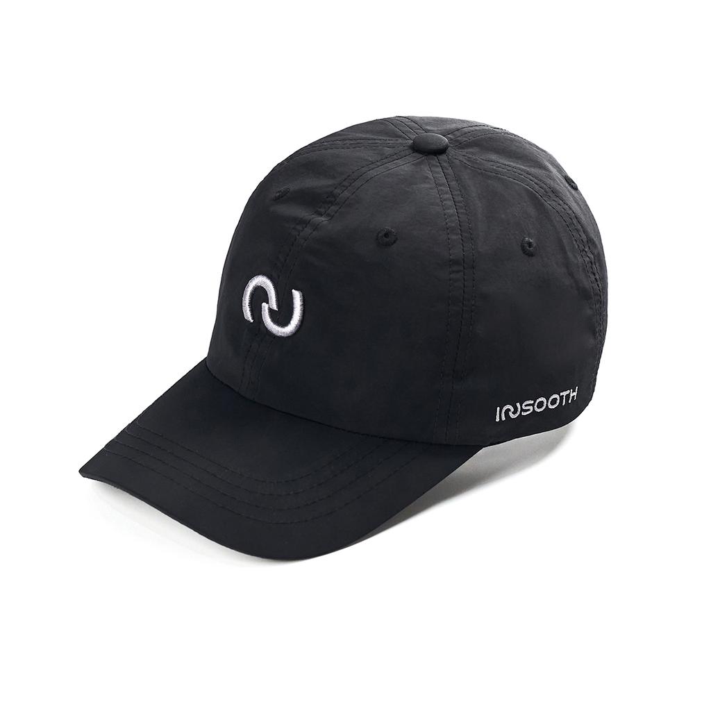 Insuseu Black Recycled Nylon Ball Cap