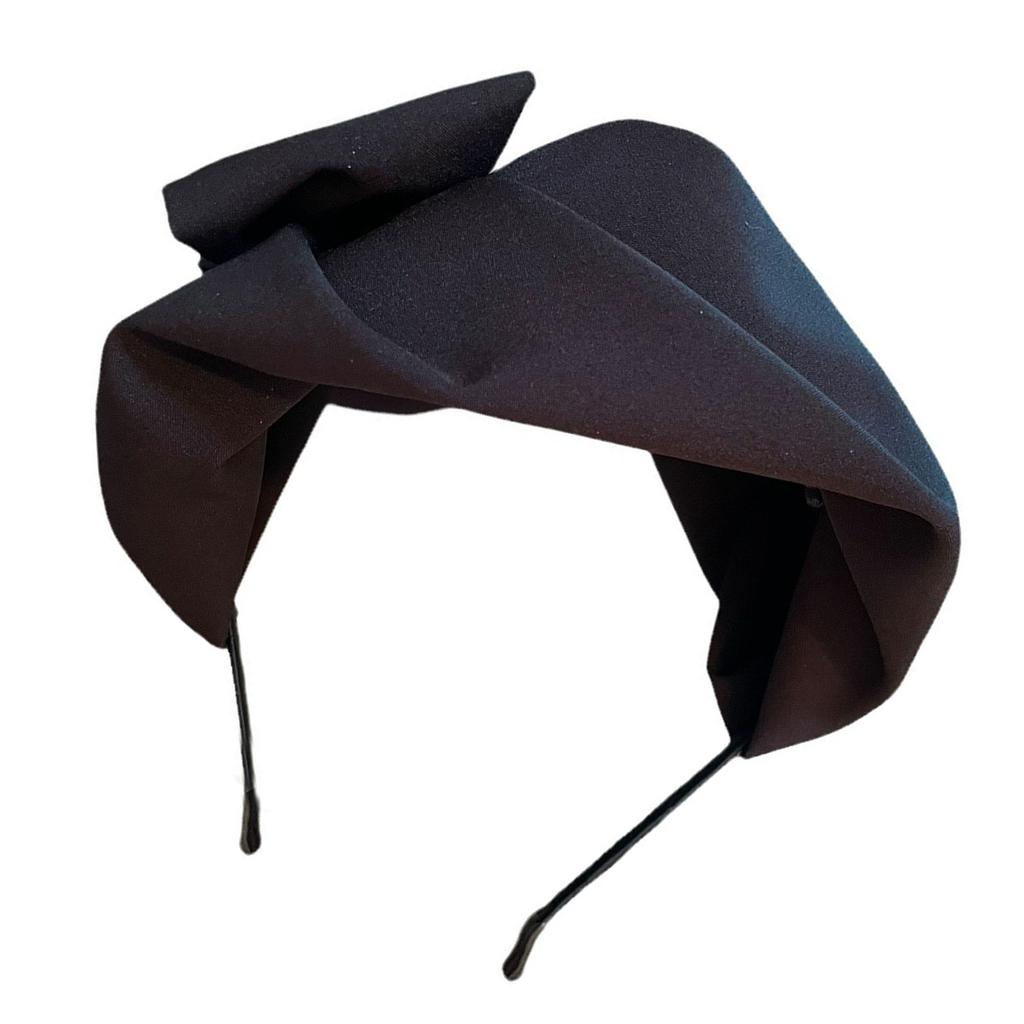 Elegant musselin hårbånd pustende halvhatt pannebånd kvinner kvelds hårspenne for stilfulle kvinner