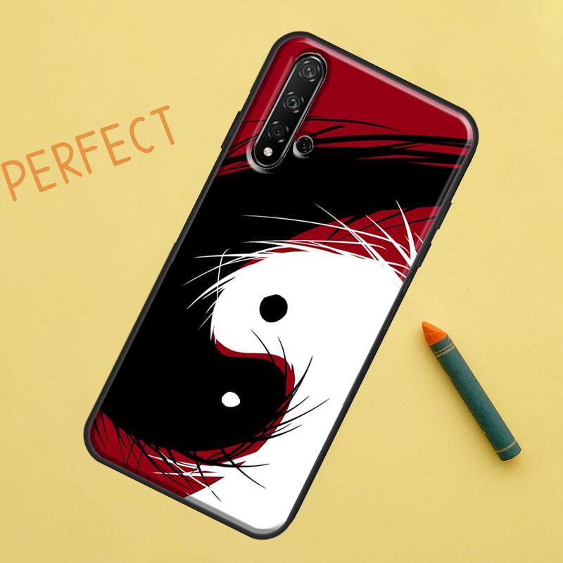 Acht Trigramme Taiji Yin Yang Für Huawei Nova 10 9 SE 11 Pro 12i 11i 8i Y60 Y70 Y90 Y61 Y91 Y72 Y73 P20 P40 P30 Lite Hülle