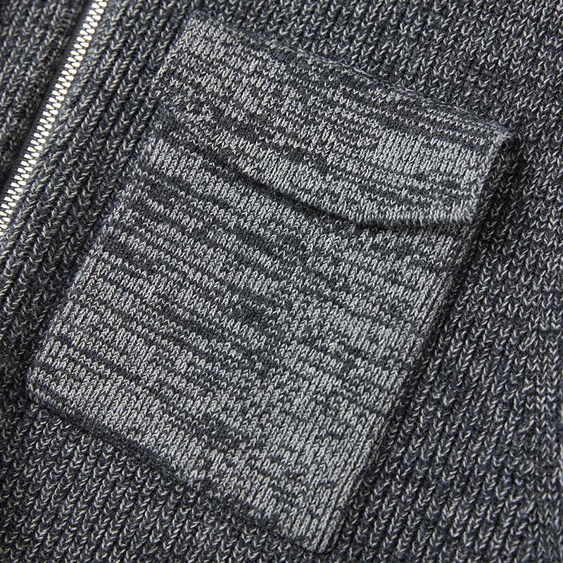 Broadcast Women's Stylish Wool Blend Zipper Knit Vest