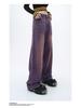 Carmour Denim | Retro Colorful Washed Wide-Leg White Jeans for Men & Women