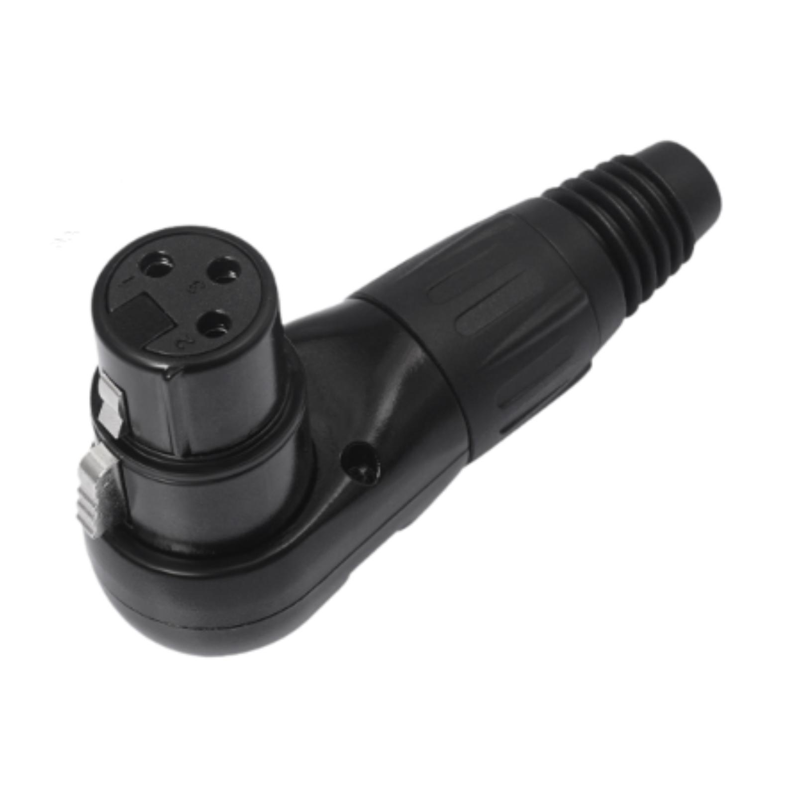 

XLR Adapter DIY Zinc Alloy Shell Mixer Microphone Connector Microphone Socket Adapter Speaker 3Pin XLR XLR Solder Connector Plug