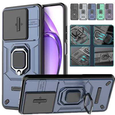 Armor Stoßfeste Hülle für OPPO A40 4G A40M A60 A80 5G A3 Pro A3x Schutzhülle Magnetischer Ring Ständer Halter Coque Fundas Capa