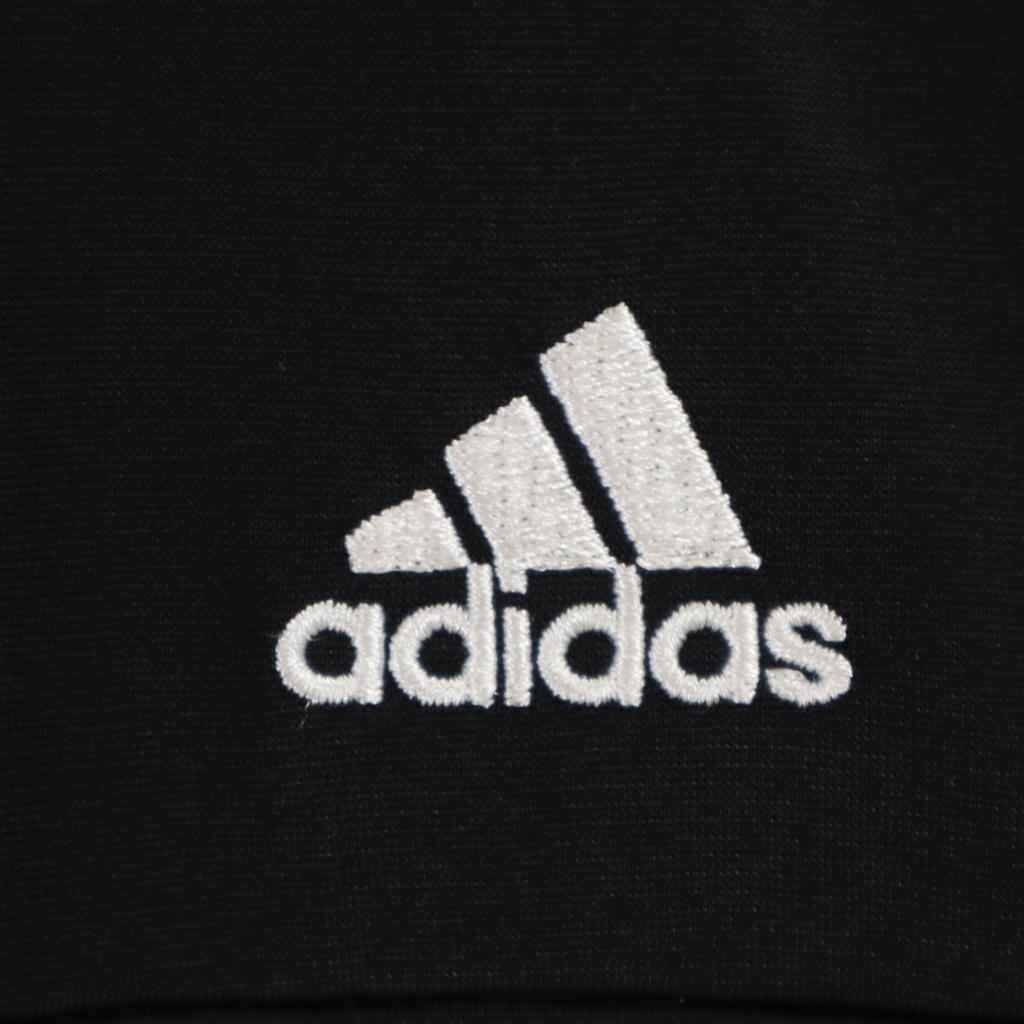 adidas Track jacket Setup M black Jersey with tricot lining and 3 stripes Men's Used