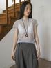 From Wear Belt Detail Wide Pants Charcoal