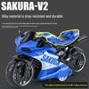 Douyin Celebrity Kids' Toy: Alloy Pull-back Mini Motorcycle Model