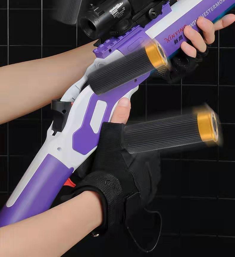 Winchester 1887 Soft Bullet Gun Nylon Sgun Rifle Shell Toy Sgun Model Toy Gun Children's Wonderful Birthday Gift